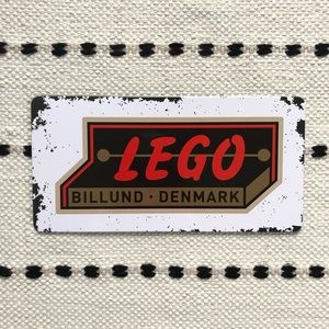 NWT LEGO VIP Retro Tin Sign